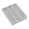 Contenedor y organizador Madesmart para utensilios 3 compartimentos 4,5x32,5x40cm