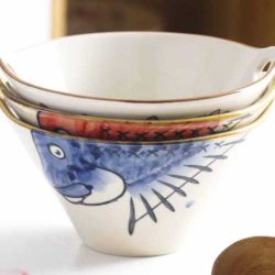 bowl cónico de cerámica